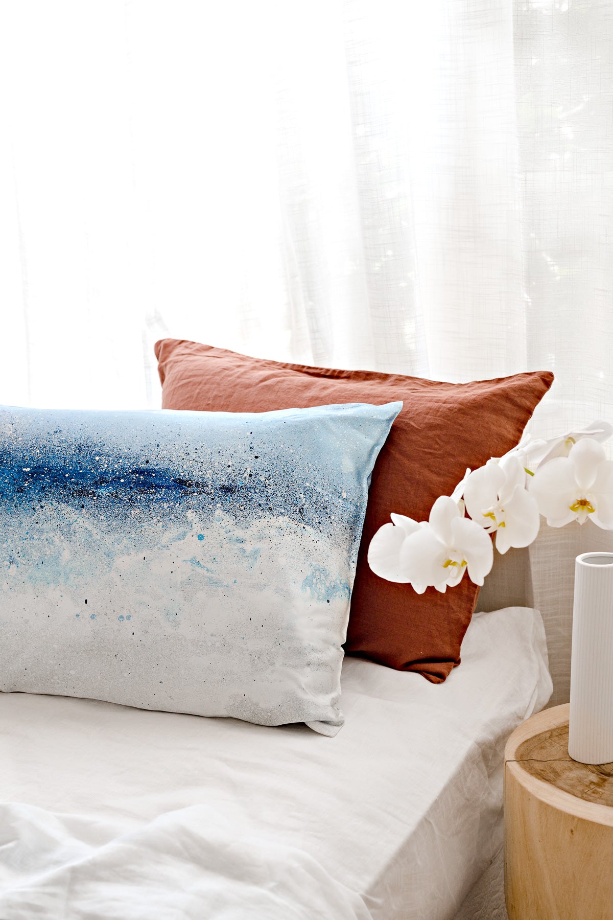 Aireys Inlet, Great Ocean Road silk pillowcase